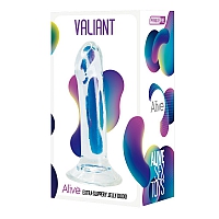 Фаллоимитатор на присоске Valiant Jelly Dildo, 18 см