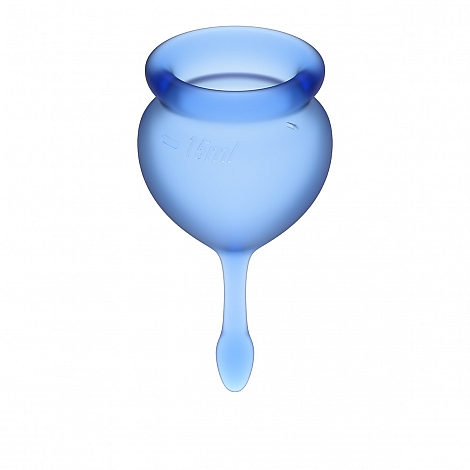 Набор менструальных чаш Satisfyer Feel good Menstrual Cup dark blue