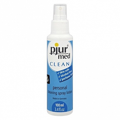 Очищающий спрей для игрушек и тела Pjur Med Clean Spray, 100 мл