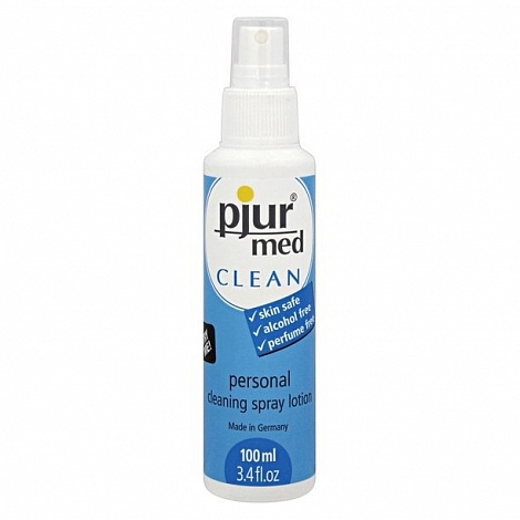 Очищающий спрей для игрушек и тела Pjur Med Clean Spray, 100 мл