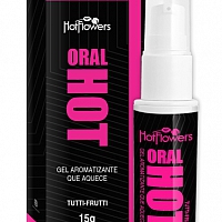Гель для оральных ласк с согревающим эффектом Oral Hot, 15 мл
