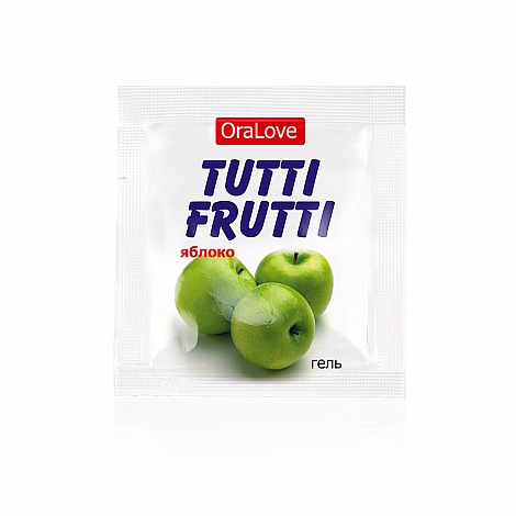 Яблоко гель Oralove Tutti-frutti, 4 мл