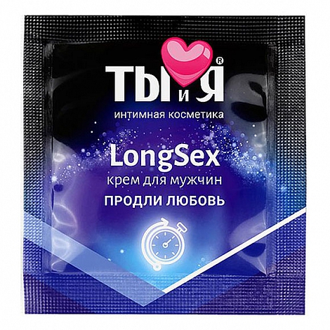 Пролонгатор-крем для мужчин LongSex, 1,5 г