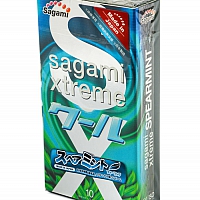 Презервативы Sagami Xtreme Mint, 10 шт