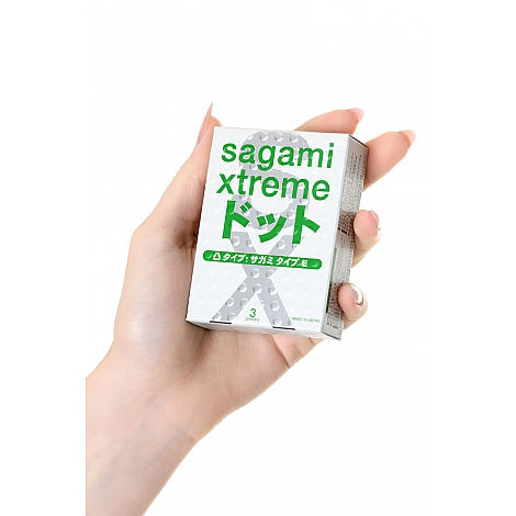 Презервативы Sagami Xtreme Type-E, 3 шт