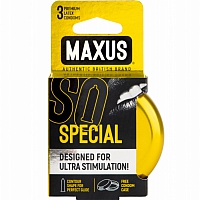 Презервативы точечно-ребристые Maxus So Much Sex Special №3
