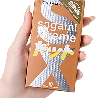 Презервативы усиливающие ощущения Sagami Xtreme Feel UP, 10 шт
