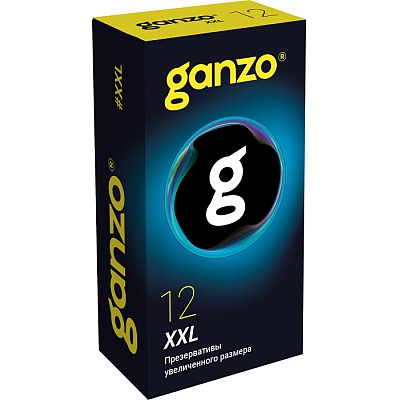 Латексные презервативы GANZO XXL, 12 шт