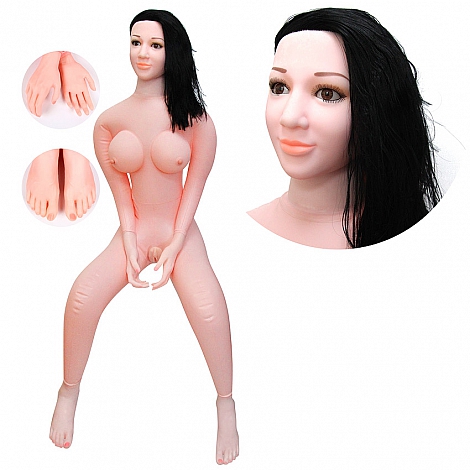 Секс-кукла с вибрацией "Маргарита", 155 см