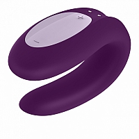 Многофункциональный стимулятор для пар Satisfyer Double Joy Purple