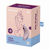 Вакуумно-волновой вибромассажер фиолетовый Satisfyer Vulva Lover 1