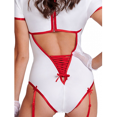 Эротический костюм медсестры "Личная медсестра", S/M, M/L, L/XL