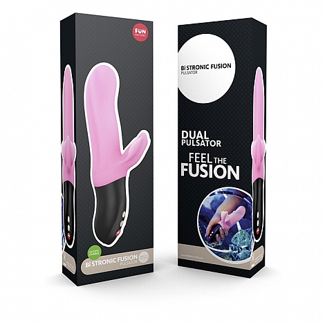 Пульсатор нежно-розовый Bi Stronic Fusion от Fun Factory