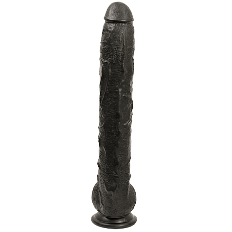 Фаллоимитатор-гигант черный Dick Rambone Cock