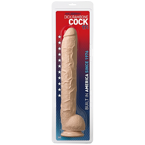 Фаллоимитатор-гигант Dick Rambone Cock White, 43 см