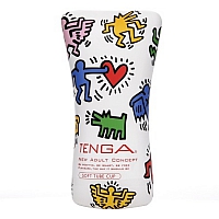 Мастурбатор Keith Haring Soft Tube Cup Tenga