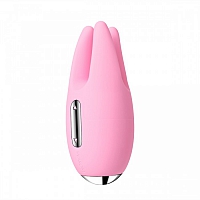 Розовый вибростимулятор клитора с подвижными тентаклями Cookie от Svakom