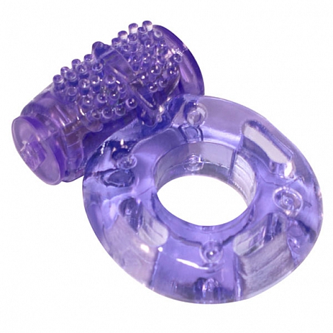 Эрекционное кольцо с вибрацией Rings Axle-pin purple