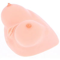 Мастурбатор с вибрацией грудь-вагина Juliana Breast от Kokos