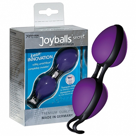 Вагинальные шарики фиолетовые Joyballs Secret