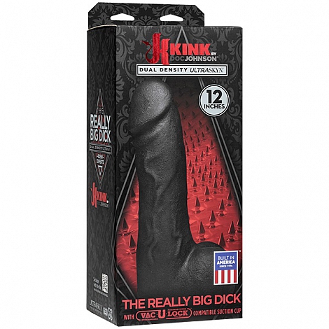 Фаллоимитатор-насадка-гигант Kink The Really Big Dick With XL, 30 см