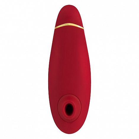 Бесконтактный клиторальный стимулятор красный Womanizer Premium