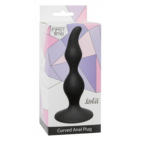 Анальная пробка Curved Anal Plug Black