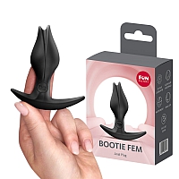 Анальная пробка Fun Factory Bootie Fem черная