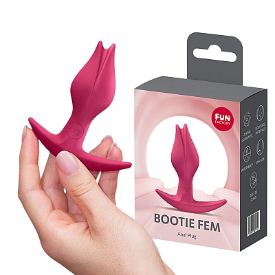 Анальная пробка Fun Factory Bootie Fem малиновый