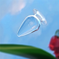 Анальная пробка прозрачная Flawless Clear