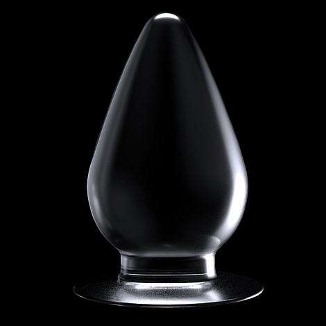 Анальная пробка прозрачная Flawless Clear