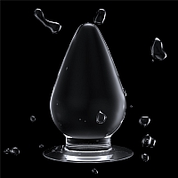 Анальная пробка прозрачная Flawless Clear