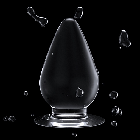 Анальная пробка прозрачная Flawless Clear