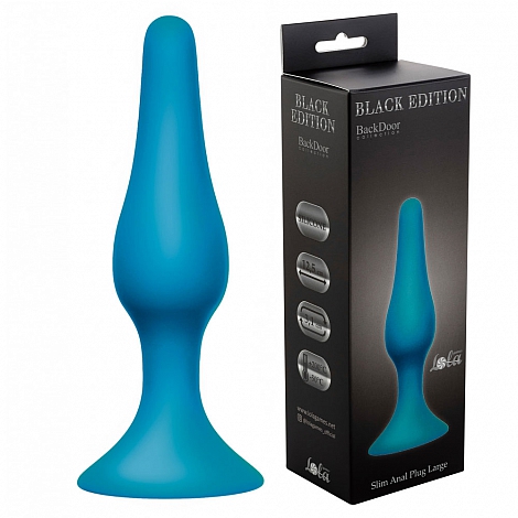 Анальная пробка Slim Anal Plug Large, 12,5 см