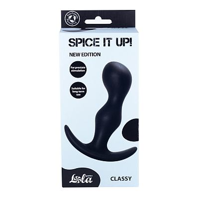 Анальная пробка Spice it up Classy Black