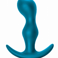 Анальная пробка Spice it up Classy Dark Aquamarine