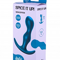 Анальная пробка Spice it up Classy Dark Aquamarine