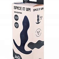 Анальная пробка Spice it up Fantasy Dark Grey