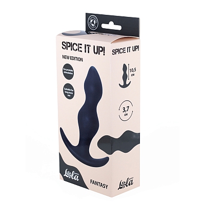 Анальная пробка Spice it up Fantasy Dark Grey