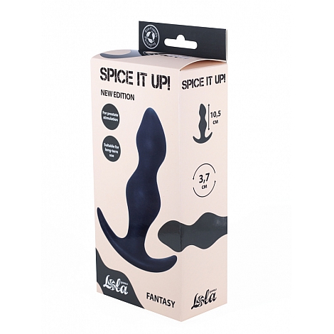 Анальная пробка Spice it up Fantasy Dark Grey