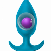 Анальная пробка Spice it up Insatiable Aquamarine