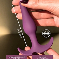 Анальная пробка Spice It Up Starter Ultraviolet, 10,5 см