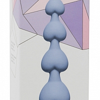 Анальная цепочка Heart's Beads Blue