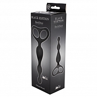 Анальная цепочка Ultimate Beads Black