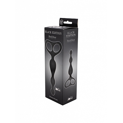 Анальная цепочка Ultimate Beads Black