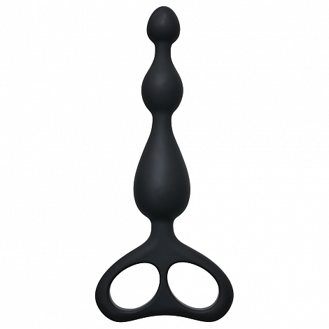Анальная цепочка Ultimate Beads Black