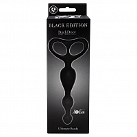 Анальная цепочка Ultimate Beads Black