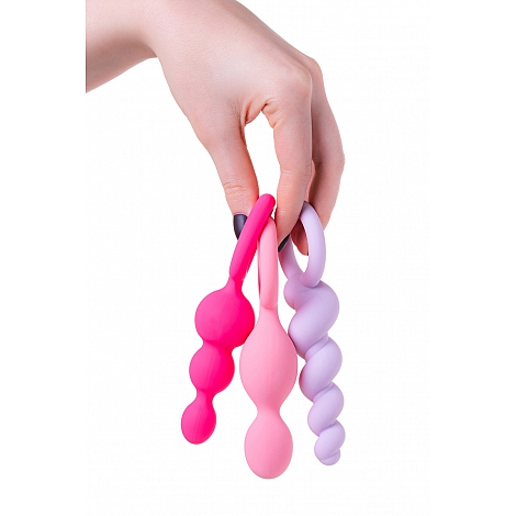 Набор анальных симуляторов Satisfyer Plugs Color