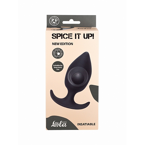 Пробка со смещенным центром тяжести Spice it up Insatiable Dark grey