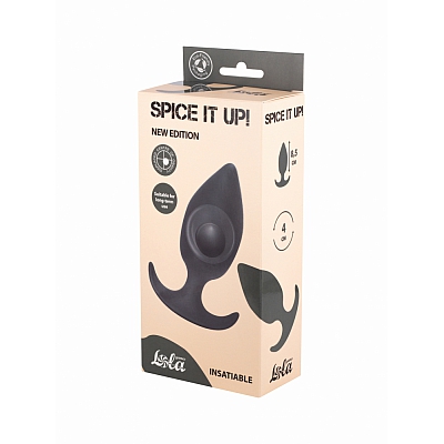 Пробка со смещенным центром тяжести Spice it up Insatiable Dark grey